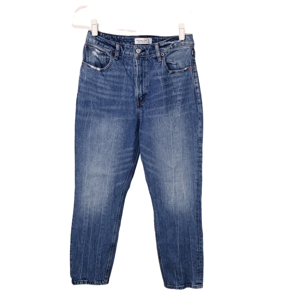 Abercrombie & Fitch high rise curve love mom jeans size 29